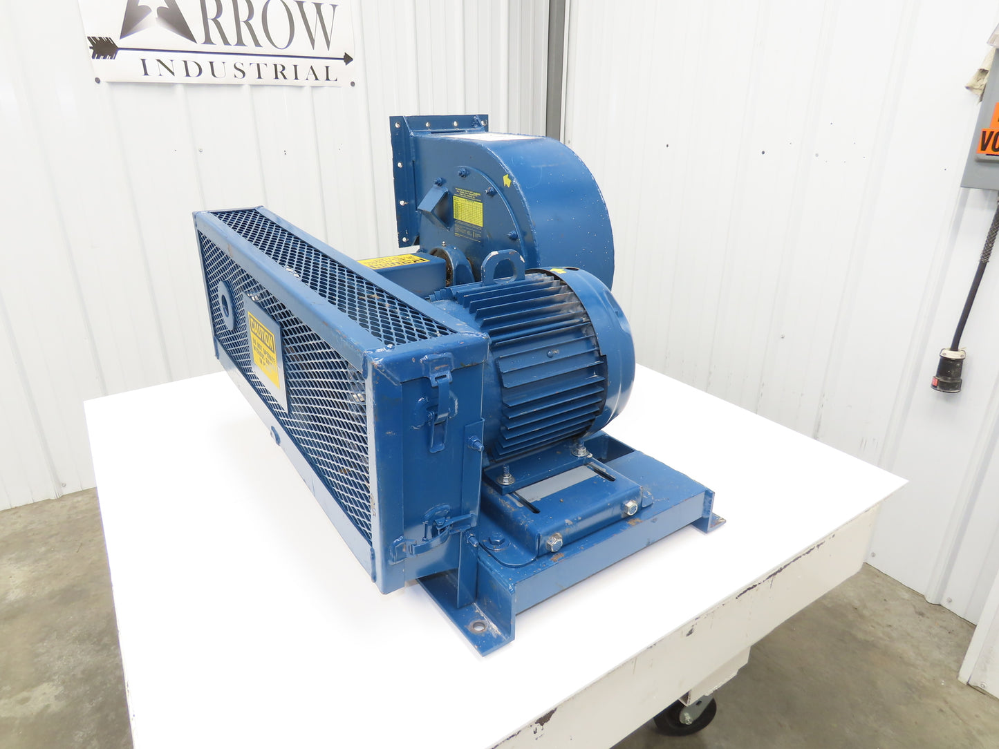 GFP 109019R Backward Incline Blower 16" Fan 9" In 8x9" Out 7.5Hp 230/460V 3Ph