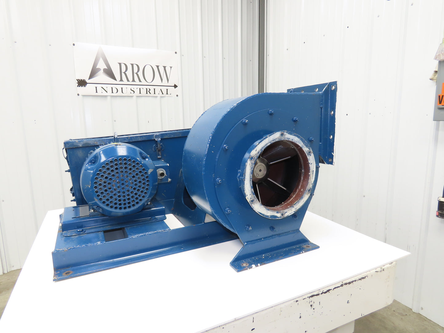 GFP 109019R Backward Incline Blower 16" Fan 9" In 8x9" Out 7.5Hp 230/460V 3Ph