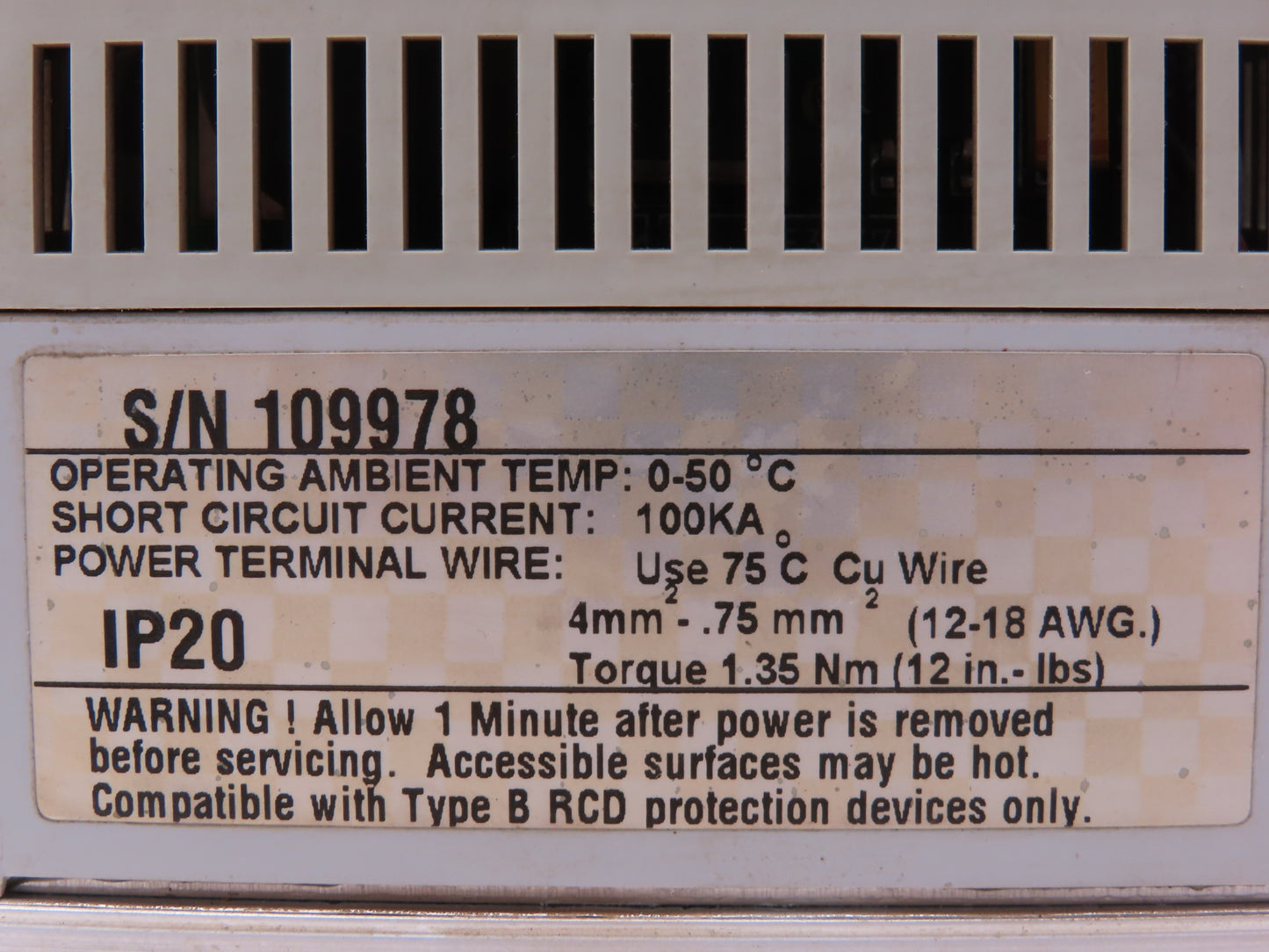 Allen Bradley 160-AA08NPS1 Variable Speed AC Drive VFD 2Hp 230V 3PH