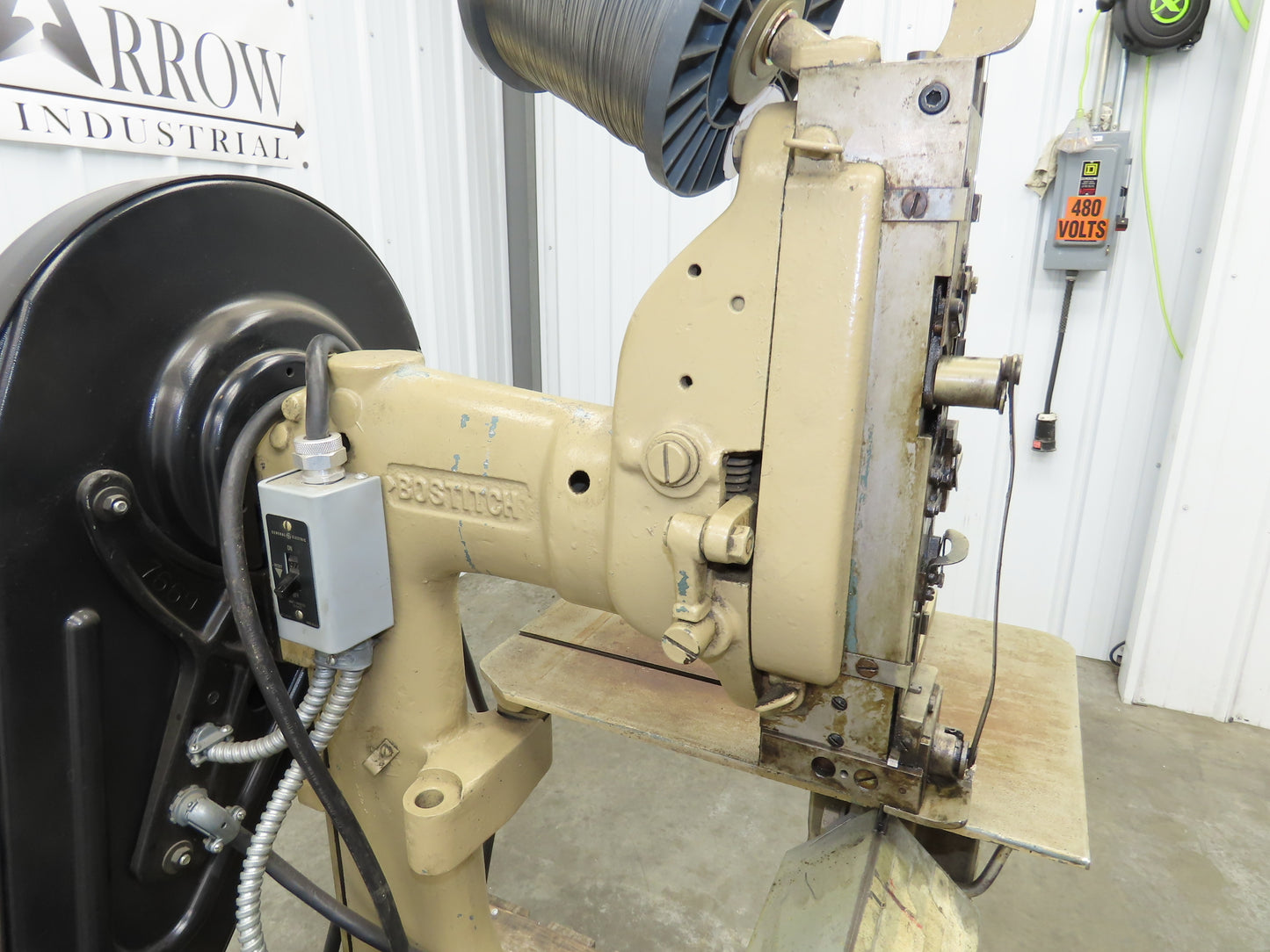 Bostitch 19 Stanley Bronco Wire Stitcher Saddle Single Head Industrial Stapler