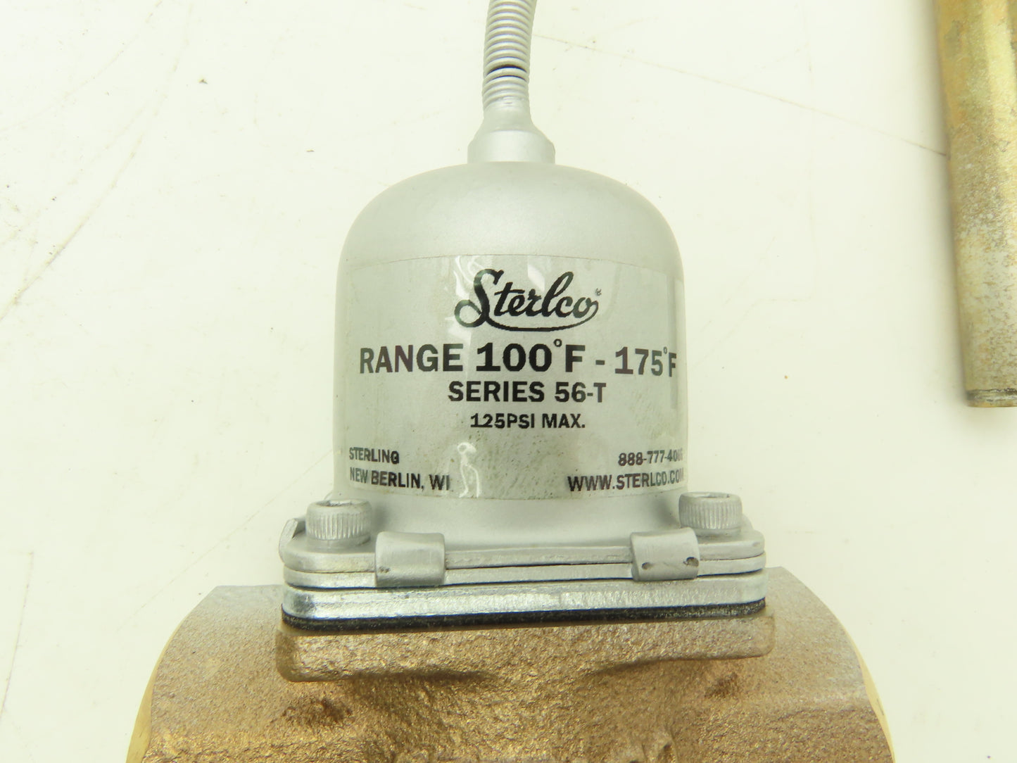 Sterlco 56T-100-175-75 Type 56T Temperature Actuated Water Regulating Valve
