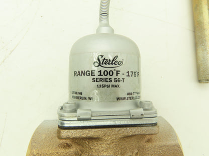 Sterlco 56T-100-175-75 Type 56T Temperature Actuated Water Regulating Valve