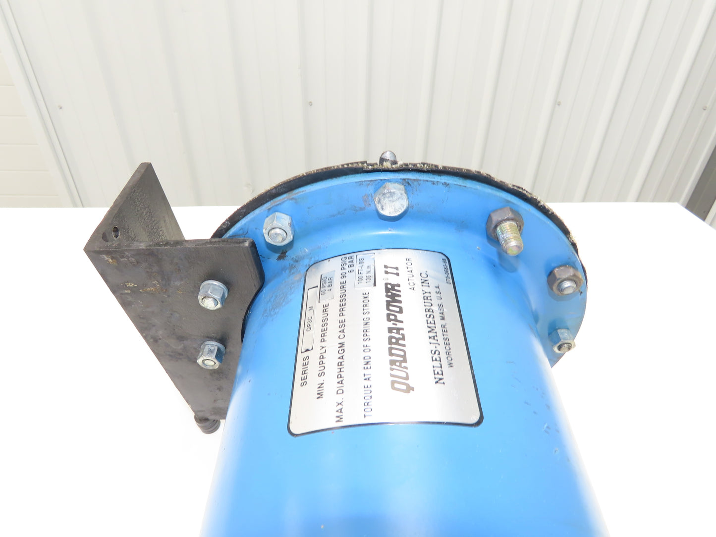 Jamesbury QP3C/M Quadra-Powr II Pneumatic Valve Actuator 60 PSI 100 Ft-Lb