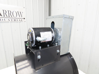 Dayton 4C660B Tubeaxial Fan 16" Belt Drive 1Ph 1/3 Hp Motor 115/230V