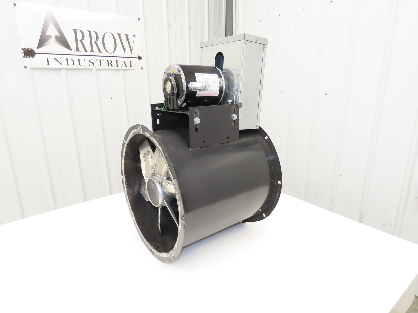 Dayton 4C660B Tubeaxial Fan 16" Belt Drive 1Ph 1/3 Hp Motor 115/230V