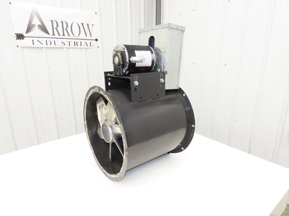 Dayton 4C660B Tubeaxial Fan 16" Belt Drive 1Ph 1/3 Hp Motor 115/230V