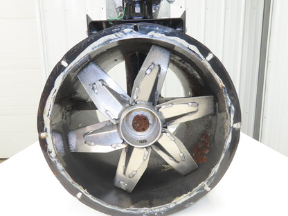 Dayton 4C660B Tubeaxial Fan 16" Belt Drive 1Ph 1/3 Hp Motor 115/230V