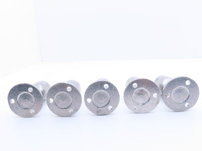 Hollaender 41-7 1-1/4 Speed-Rail Adjustable Flange Wall Mt 1-1/4" Pipe Lot of 5