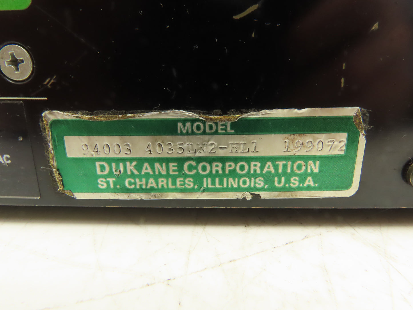 Dukane 4035 Dynamic Process Controller 100-120V/220-240V