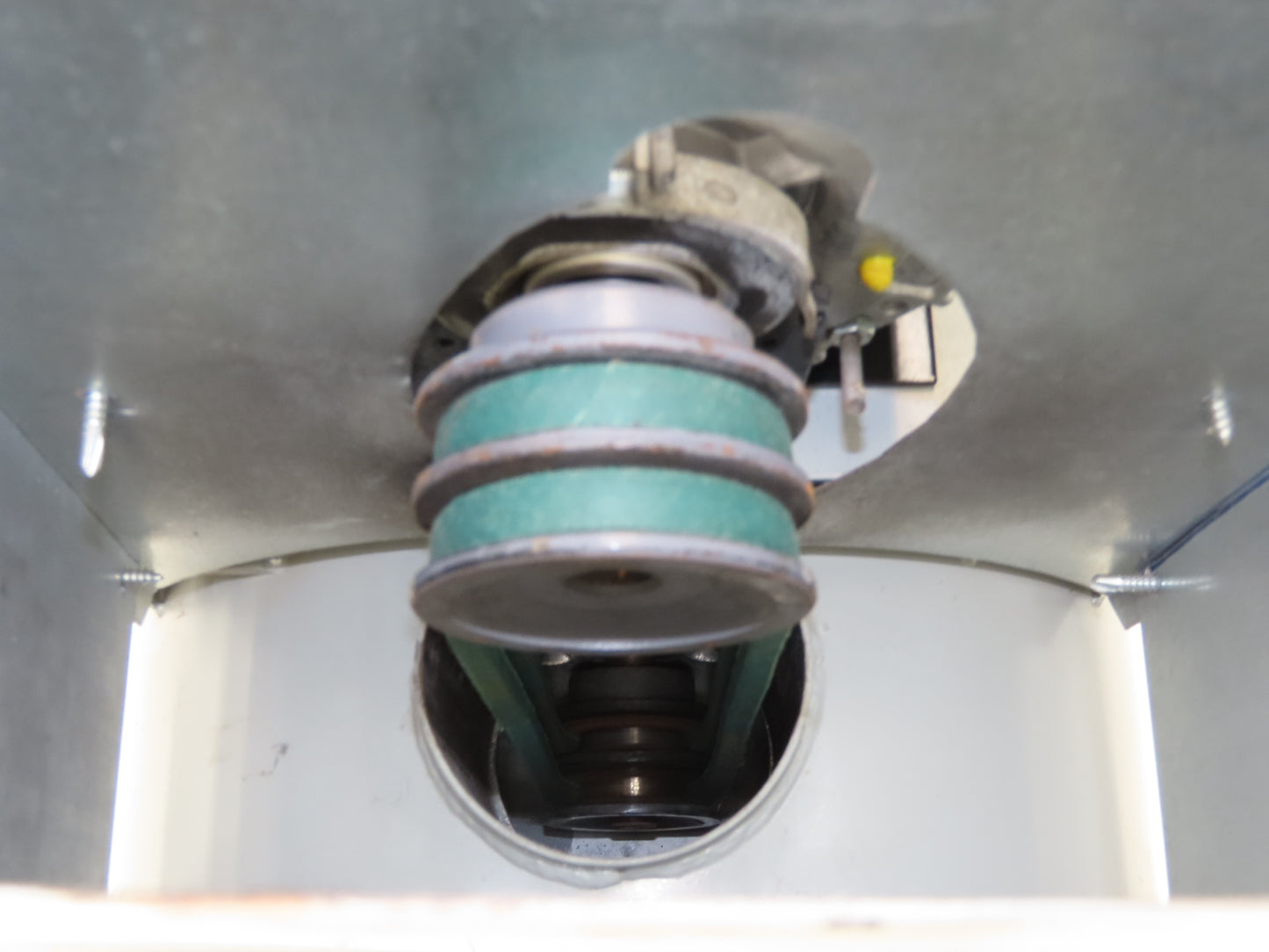 Dayton 4C659B Tubeaxial Fan 12" Belt Drive 1Ph 1/3 Hp Motor 115/230V