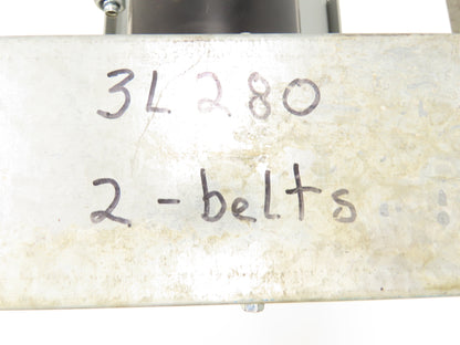 Dayton 4C659B Tubeaxial Fan 12" Belt Drive 1Ph 1/3 Hp Motor 115/230V