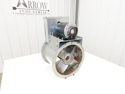 Dayton 4C659B Tubeaxial Fan 12" Belt Drive 1Ph 1/3 Hp Motor 115/230V