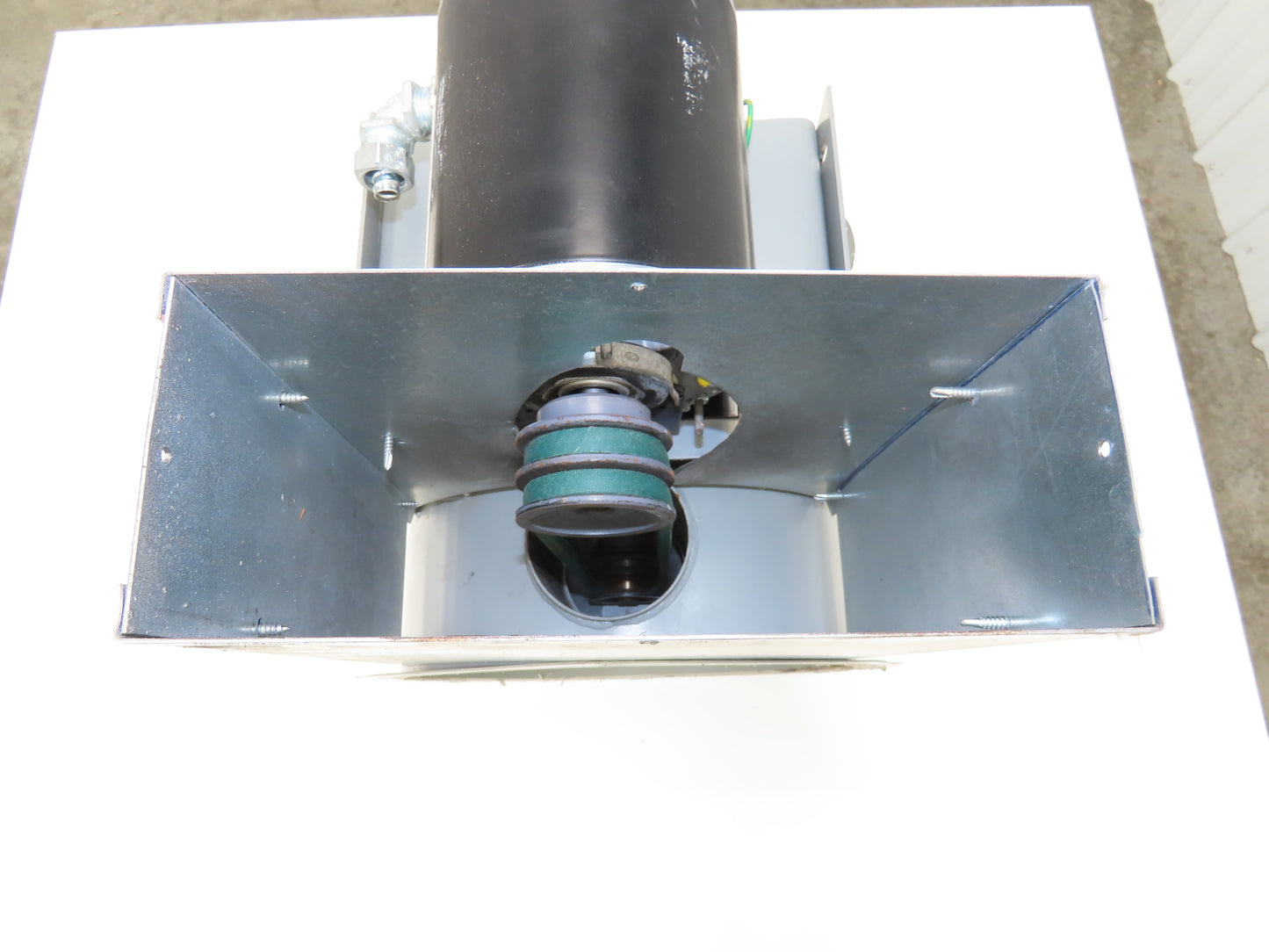 Dayton 4C659B Tubeaxial Fan 12" Belt Drive 1Ph 1/3 Hp Motor 115/230V