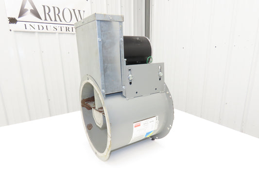 Dayton 4C659B Tubeaxial Fan 12" Belt Drive 1Ph 1/3 Hp Motor 115/230V