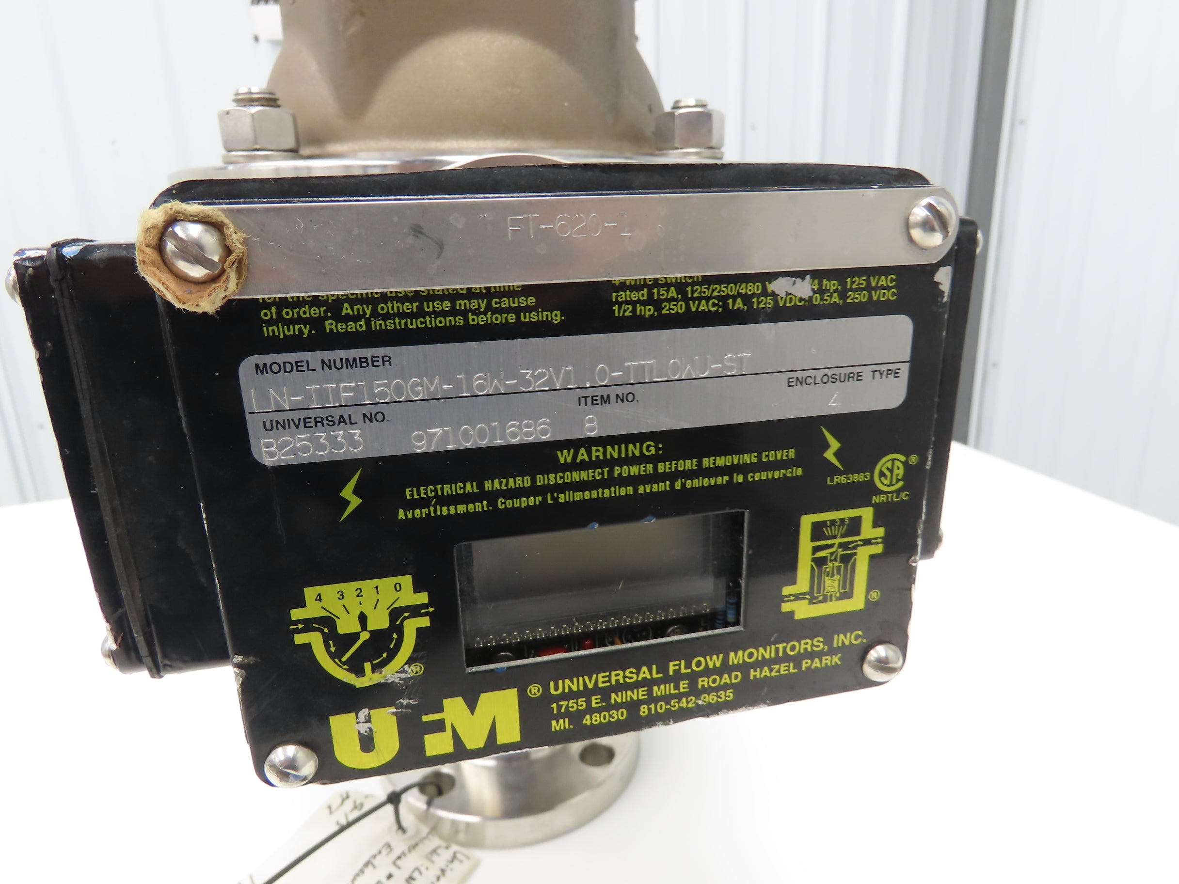 Flow Window Monitor Universal Flow Monitors LN-IIF150GM-16W-32V1.0-TTL0WU-ST Flow Meter 2 ...