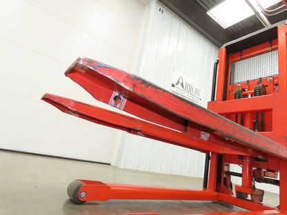 Interrthor LL1000TE Trans Positioner Electric Pallet Lift 2200lbs 36" Height 12V