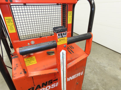 Interrthor LL1000TE Trans Positioner Electric Pallet Lift 2200lbs 36" Height 12V