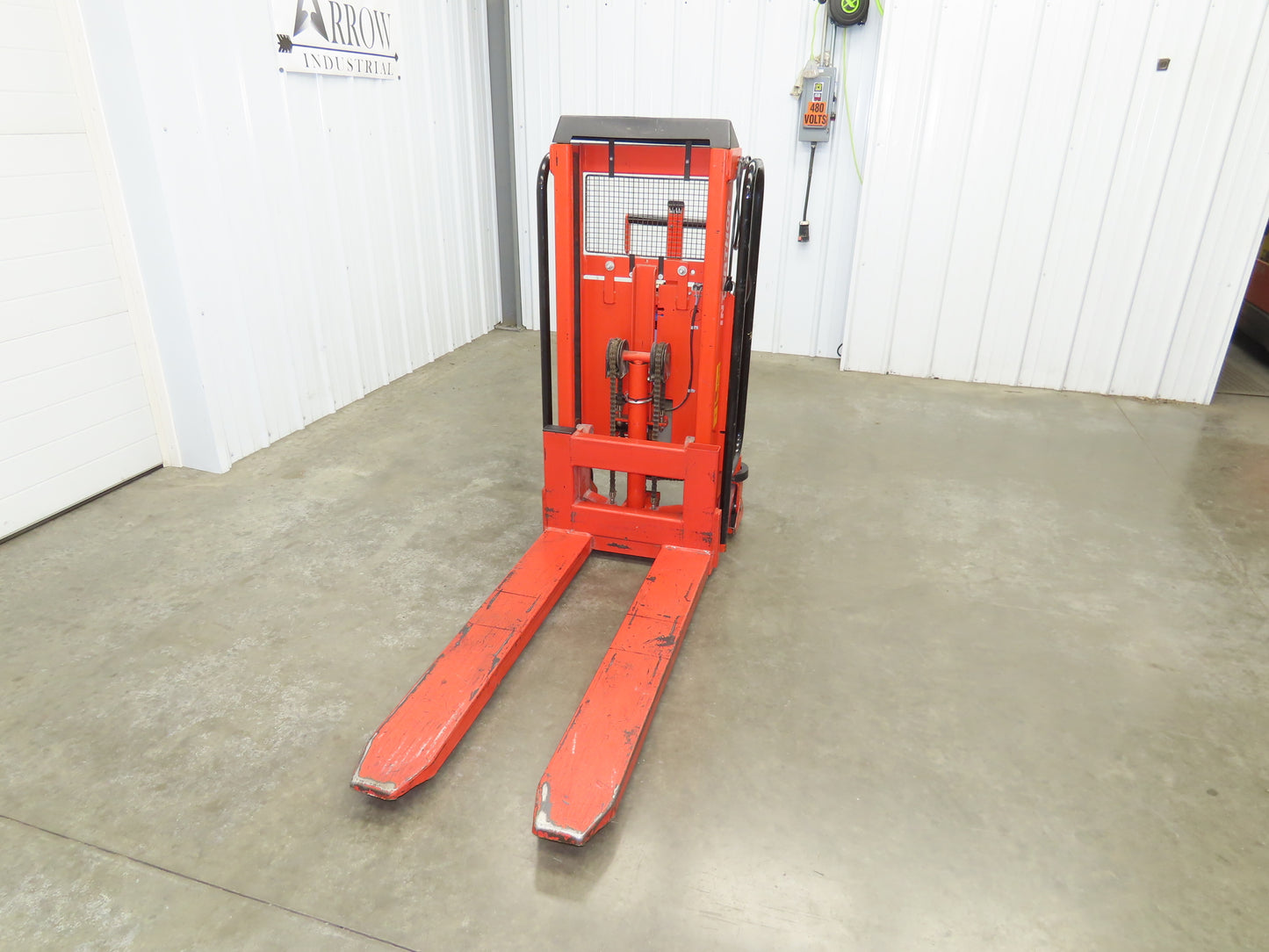 Interrthor LL1000TE Trans Positioner Electric Pallet Lift 2200lbs 36" Height 12V