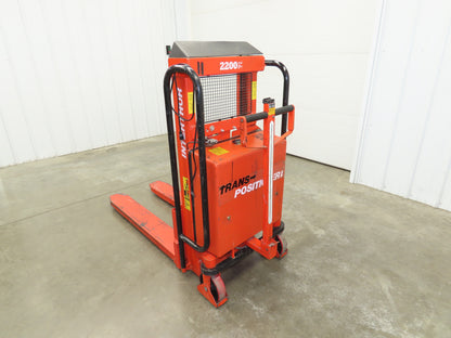 Interrthor LL1000TE Trans Positioner Electric Pallet Lift 2200lbs 36" Height 12V