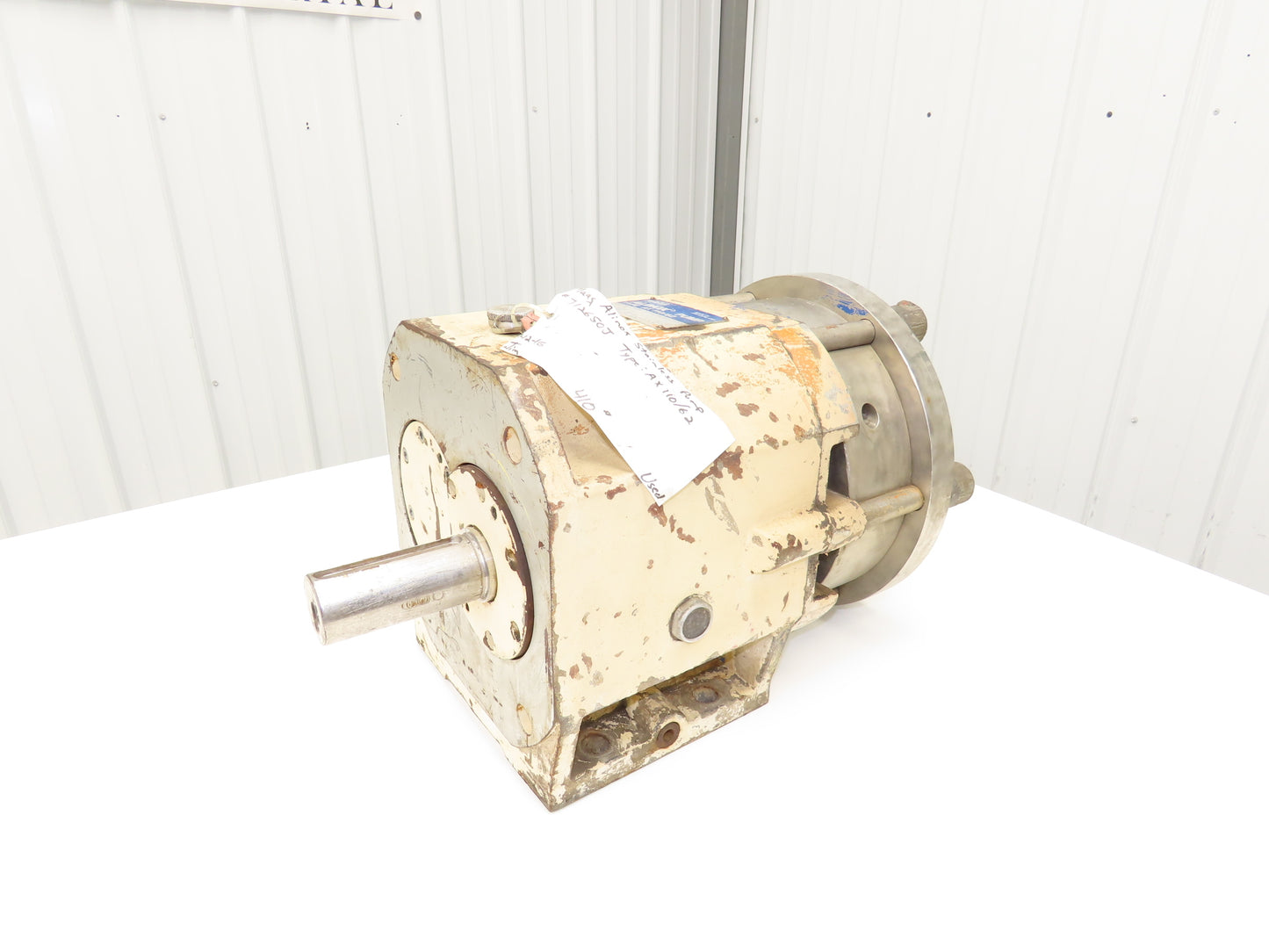 MAAG Alinox AX 110/62 Stainless Rotary Lobe Gear Pump 4" 631cm³/rev