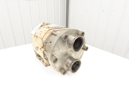 MAAG Alinox AX 110/62 Stainless Rotary Lobe Gear Pump 4" 631cm³/rev