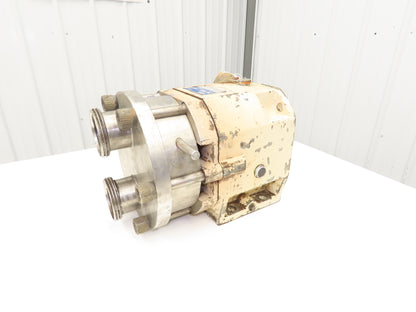 MAAG Alinox AX 110/62 Stainless Rotary Lobe Gear Pump 4" 631cm³/rev