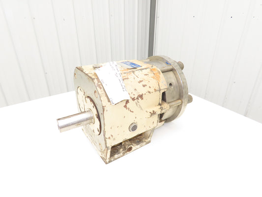 MAAG Alinox AX 110/62 Stainless Rotary Lobe Gear Pump 4" 631cm³/rev