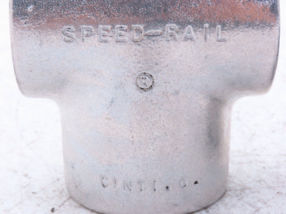 Hollaender 3-9/5-9 Speed-Rail 2" Elbow & Tee Fits 2.375"OD Pipe 2.4" ID Lot of 4