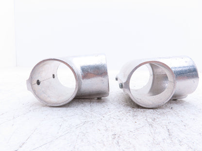 Hollaender 3-9/5-9 Speed-Rail 2" Elbow & Tee Fits 2.375"OD Pipe 2.4" ID Lot of 4