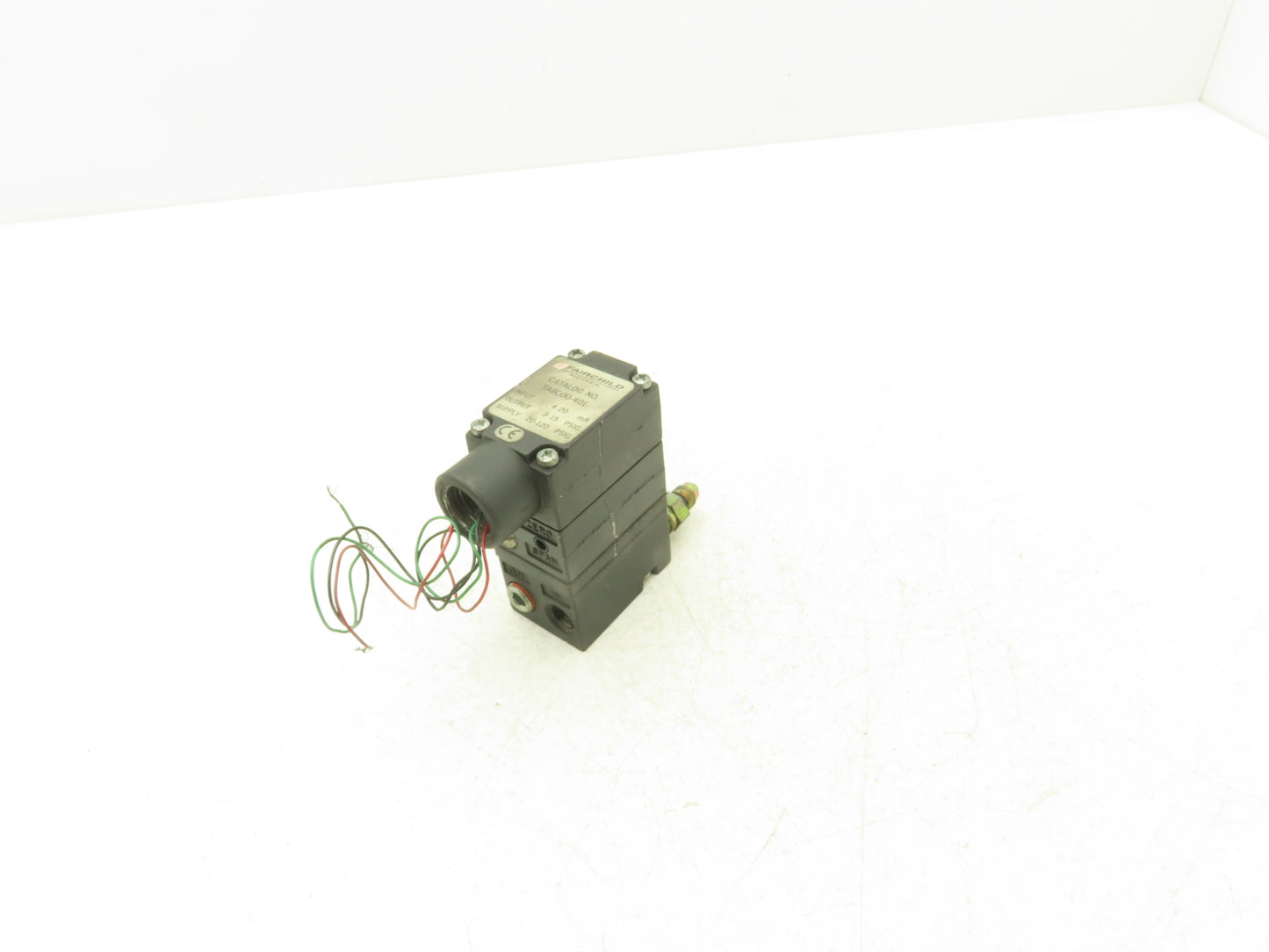 Fairchild TA6000-401 Electro-Pneumatic Transducer 3-15 PSI