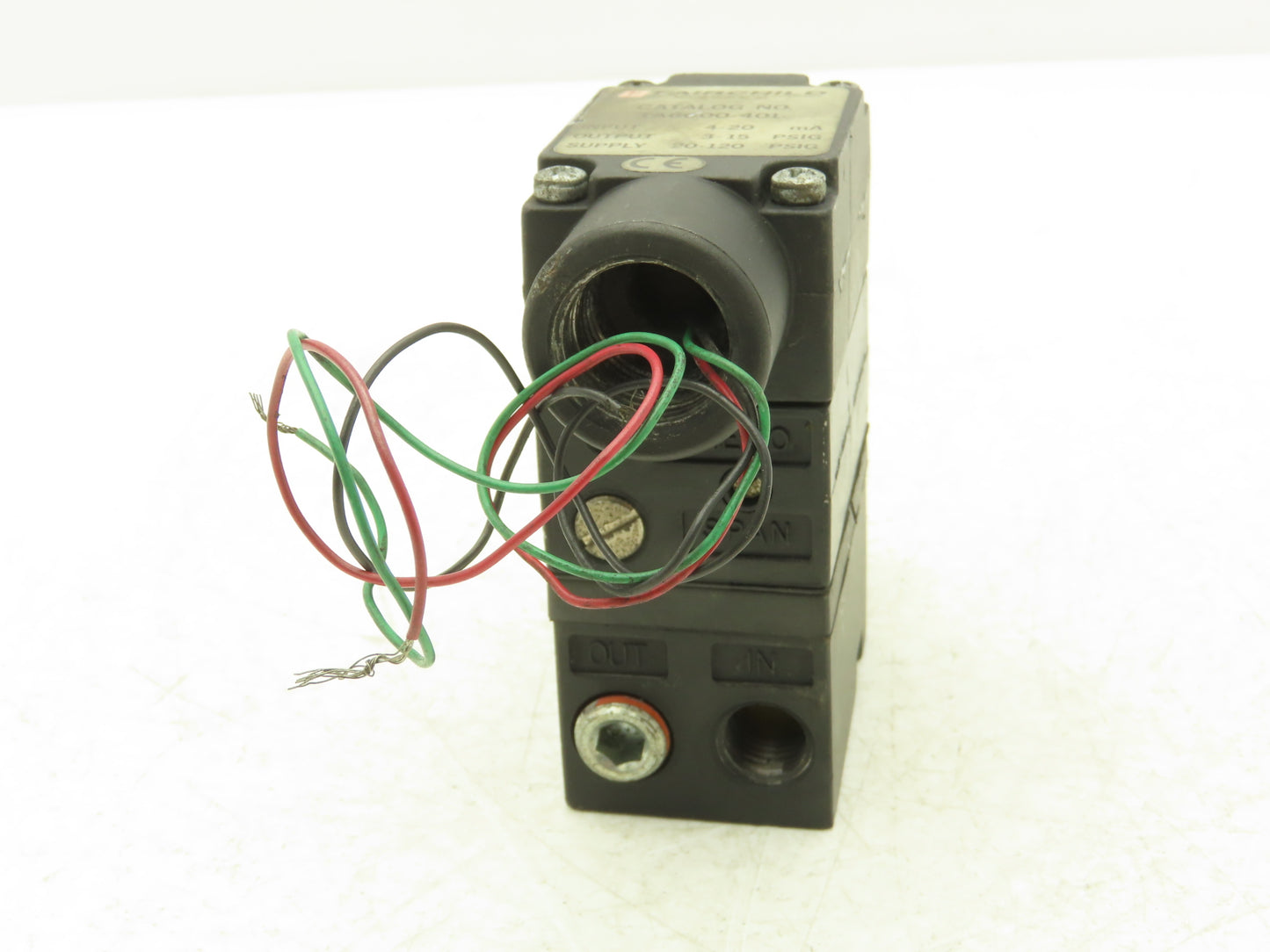 Fairchild TA6000-401 Electro-Pneumatic Transducer 3-15 PSI