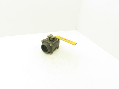 Apollo 83R 3-Piece Ball Valve 2" Socket Weld 1000 WOG WCB Carbon Steel