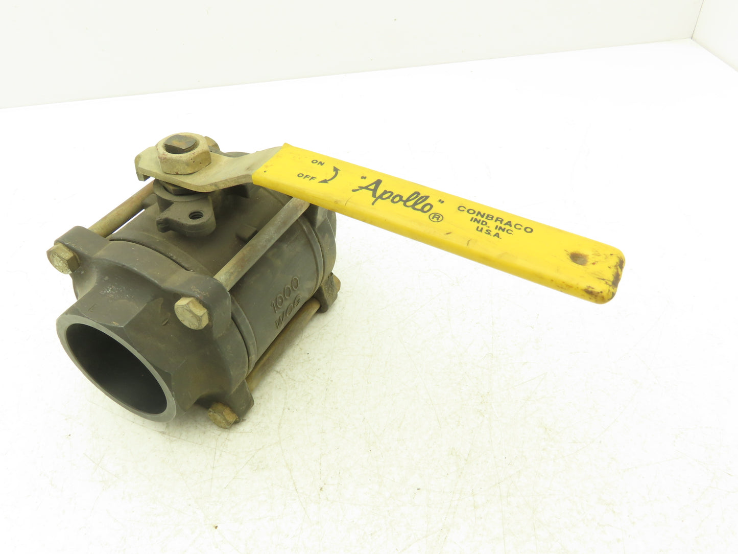 Apollo 83R 3-Piece Ball Valve 2" Socket Weld 1000 WOG WCB Carbon Steel