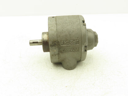Gast AM410 4AM Series Pneumatic Air Motor 1/2" Shaft 1/4"npt Grovhac 1103