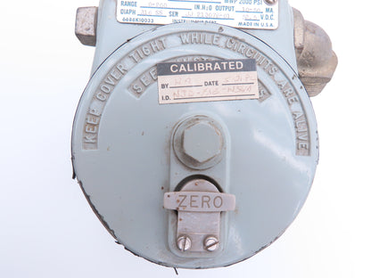 General Electric 50-555 Differential Pressure Transmitter MWP 2000PSI 52.5VCD