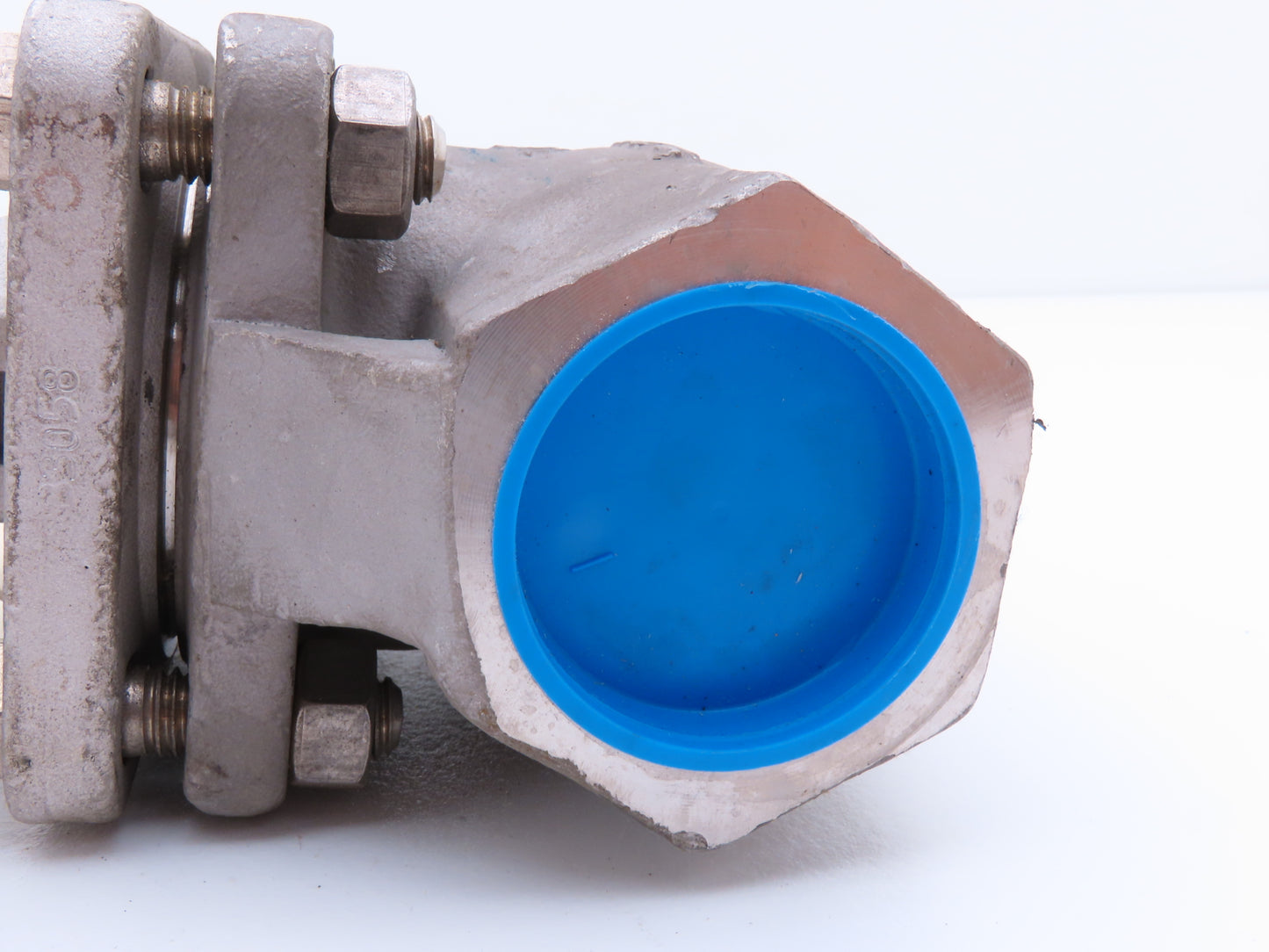Powell 2474 Stainless Globe Valve 1-1/2" Socket Weld 200 WOG Rising Stem