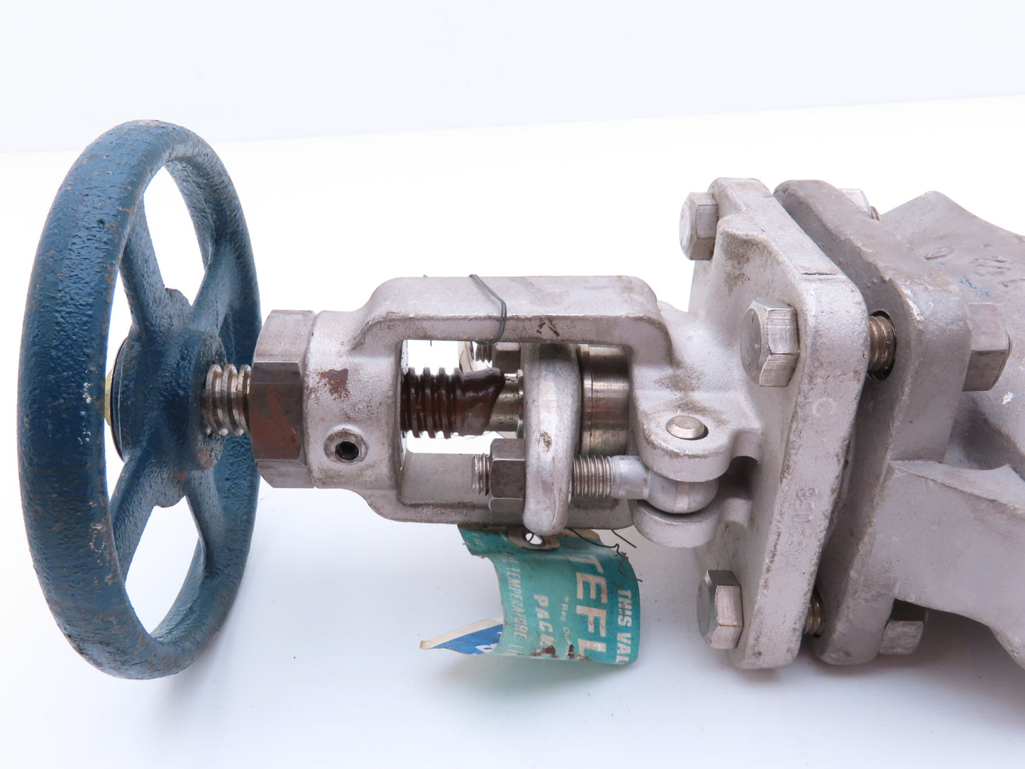Powell 2474 Stainless Globe Valve 1-1/2" Socket Weld 200 WOG Rising Stem