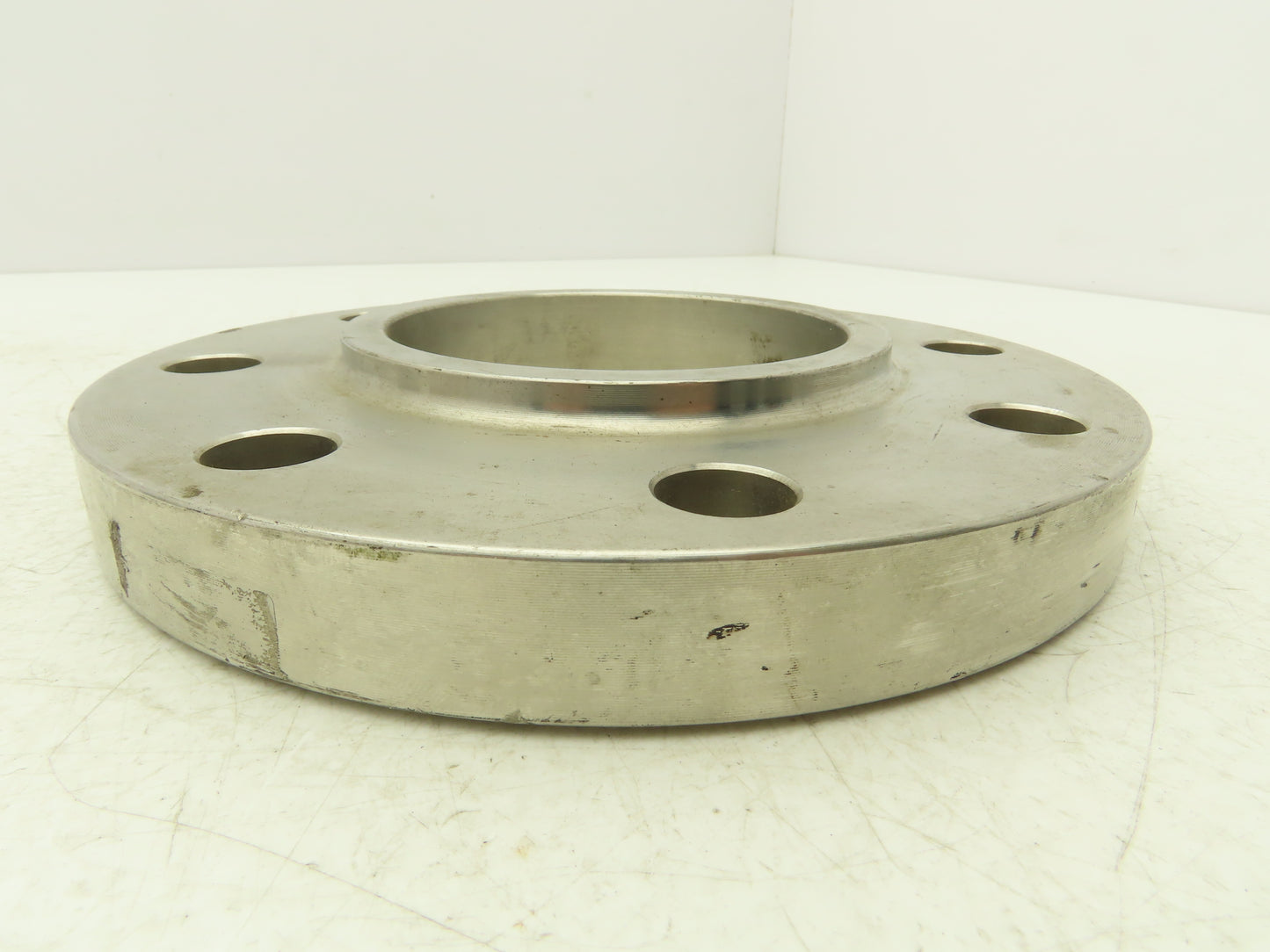 Enlin 316L Stainless Pipe Flange 3-1/2" Socket Weld 8-Bolt Class 150