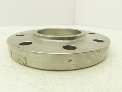 Enlin 316L Stainless Pipe Flange 3-1/2" Socket Weld 8-Bolt Class 150