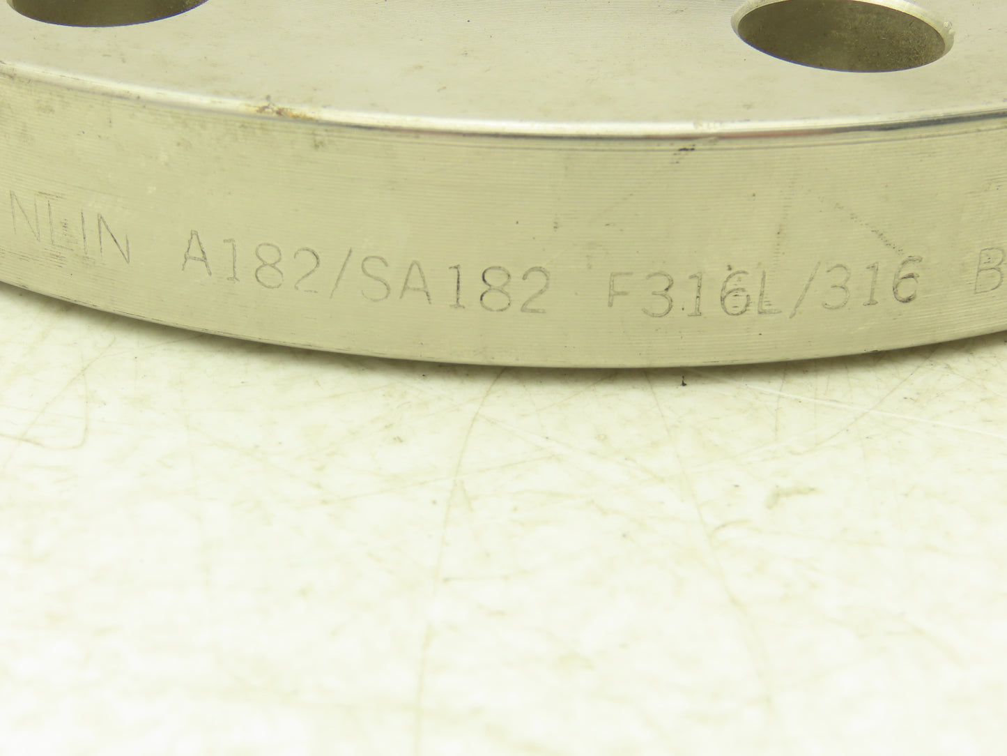 Enlin 316L Stainless Pipe Flange 3-1/2" Socket Weld 8-Bolt Class 150