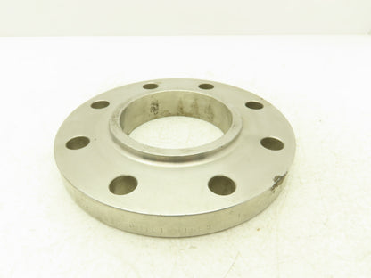 Enlin 316L Stainless Pipe Flange 3-1/2" Socket Weld 8-Bolt Class 150