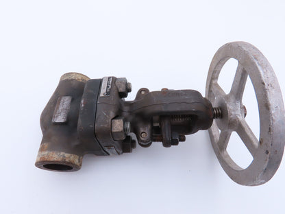 Morland 803-2177525 Globe Valve 1" Weld Socket Rising Stem Assy Code C511