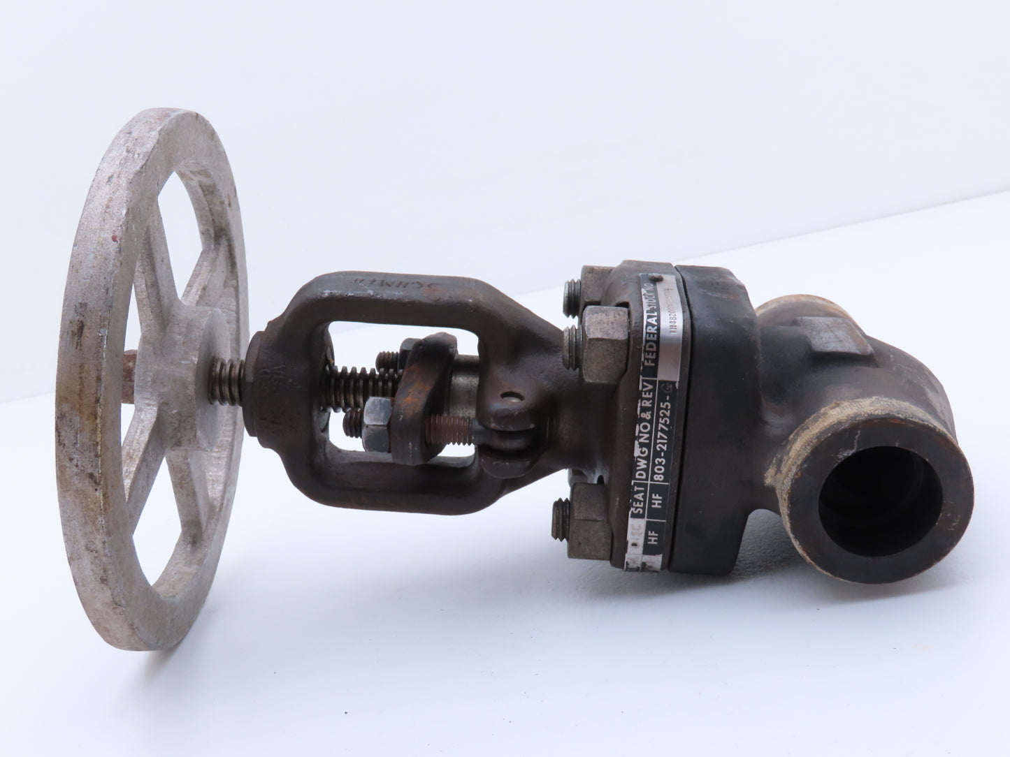 Morland 803-2177525 Globe Valve 1" Weld Socket Rising Stem Assy Code C511