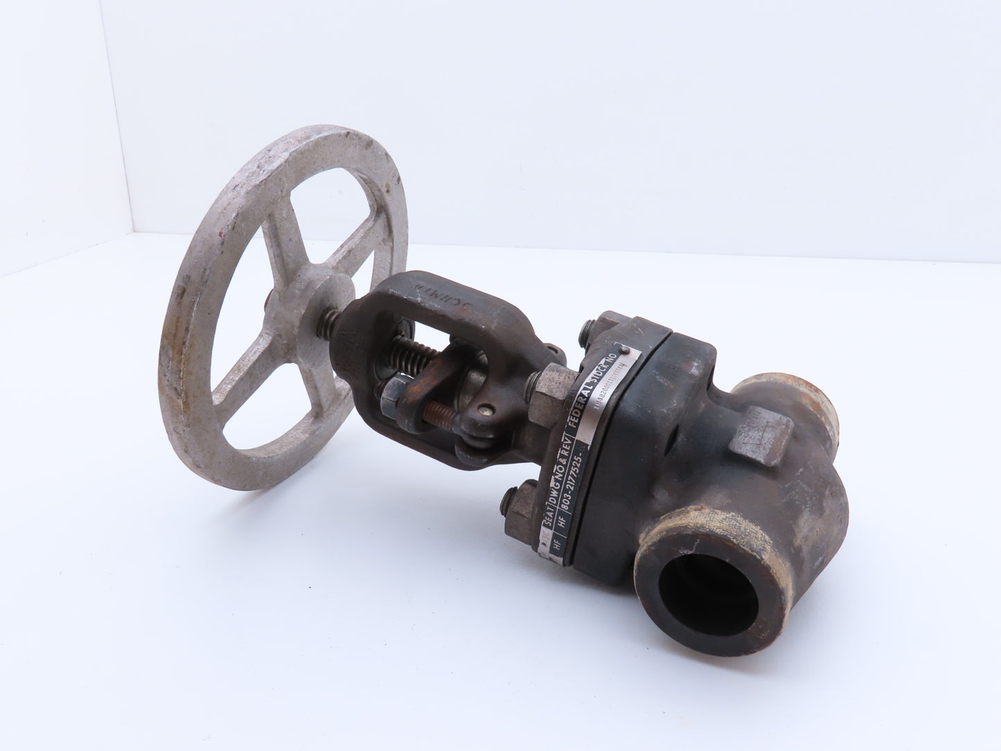 Morland 803-2177525 Globe Valve 1" Weld Socket Rising Stem Assy Code C511