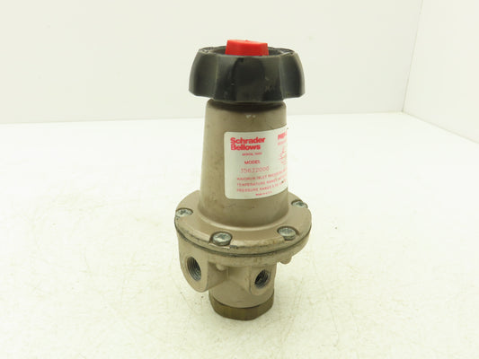 Schrader Bellows 35632000 Pneumatic Air Pressure Regulator 5-150psi 3/8"npt