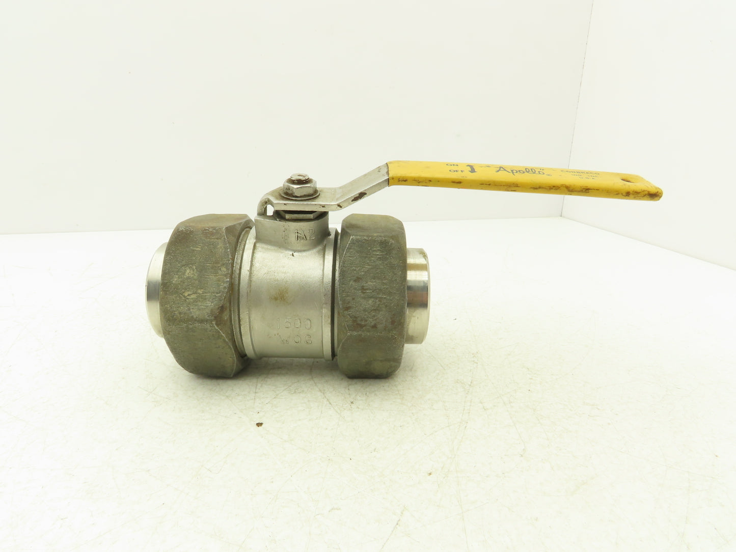 Apollo 3-Piece Ball Valve 1-1/2" Socket Weld 1500 WOG 316 Stainless Steel