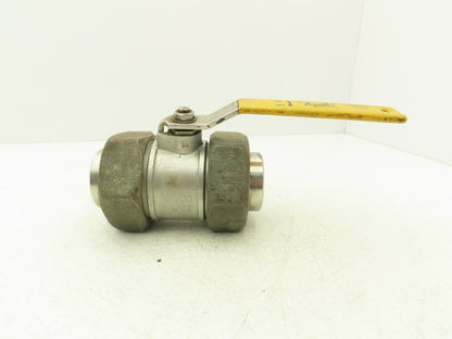 Apollo 3-Piece Ball Valve 1-1/2" Socket Weld 1500 WOG 316 Stainless Steel