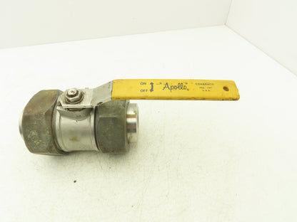Apollo 3-Piece Ball Valve 1-1/2" Socket Weld 1500 WOG 316 Stainless Steel