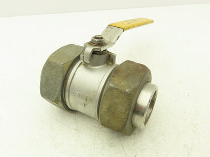 Apollo 3-Piece Ball Valve 1-1/2" Socket Weld 1500 WOG 316 Stainless Steel