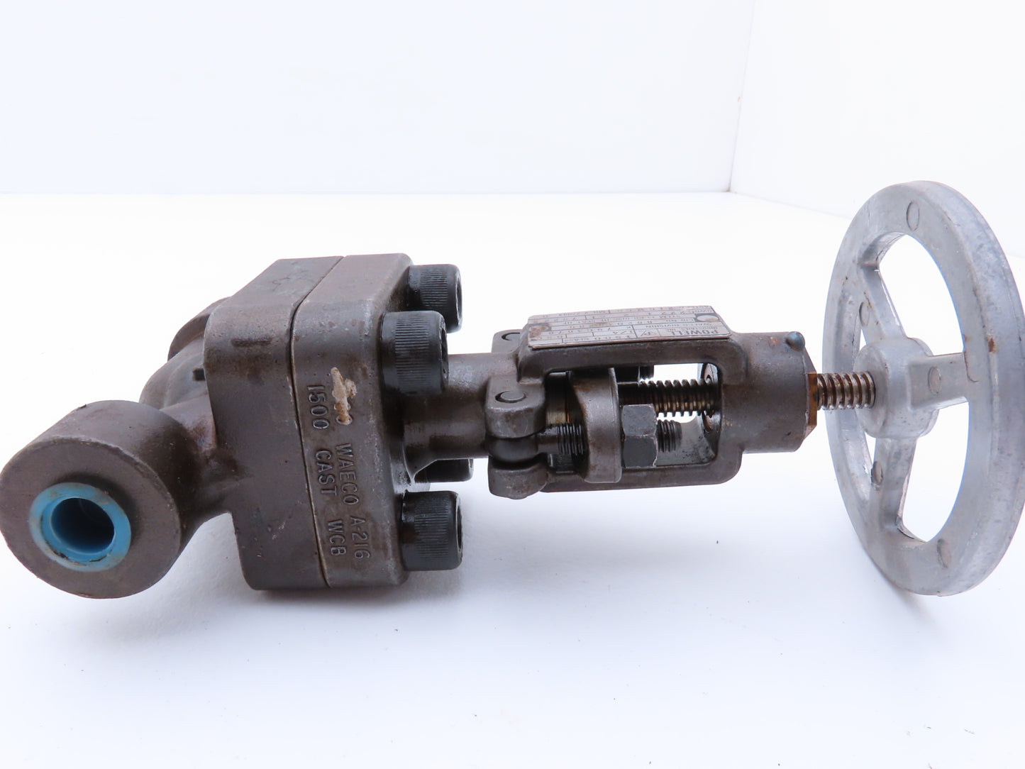 Powell C2221 B2 C1 Globe Valve 1/4" Socket Weld Rising Stem Carbon Class 1500